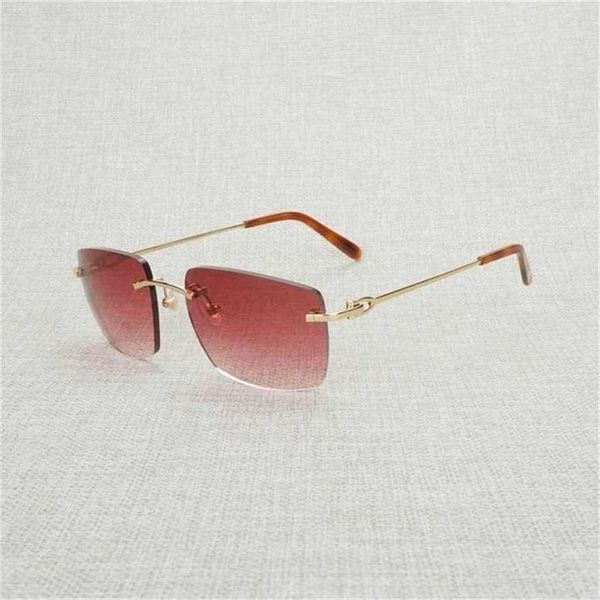 

32% off 2023 vintage rimless big square men oversize frame women eyeglasses shades oculos gafas for driving outdoor 011b, White;black