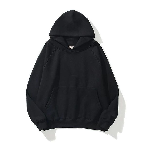 

ess 2023 designer warm hooded hoodies sweater men's women's fashion streetwear pullover sweatshirt loose hoodie couple clothing es, Black