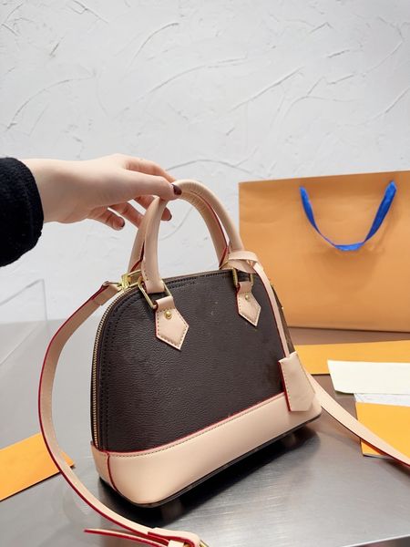 

yy designer alma bb shell bag fashion women's handbag crossbody bag leather handbag women's makeup bag crossbody bag shoulder bag