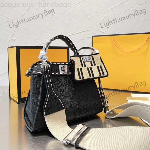 

fendies bag ffdesigner clemence real leather crossbody bag fashion wild shoulder for women classic famous brand shopping purses 220206