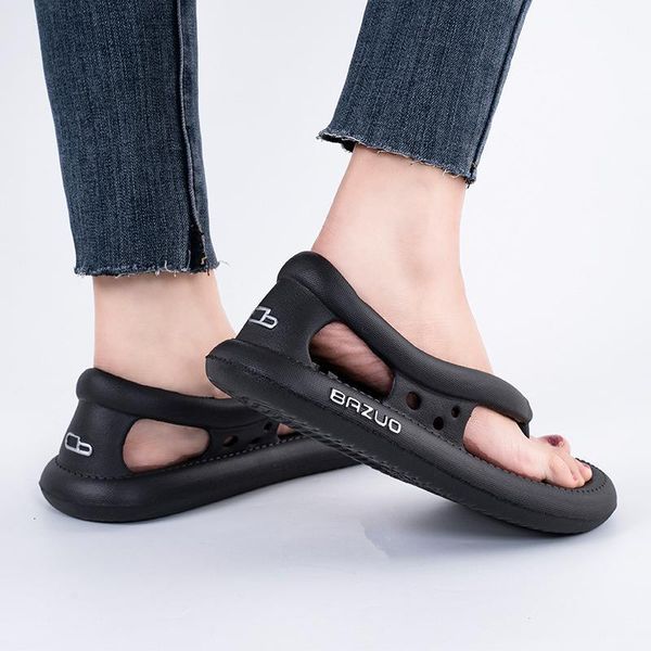 

slippers sandals fashion shoes women flip flops shoes thick bottom sandals for women slip on women sandals beach female footwear slipper 230, Black
