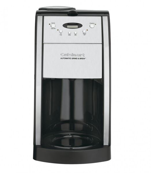 

cuisinart grind and bre 12 cup automatic coffee maker silver