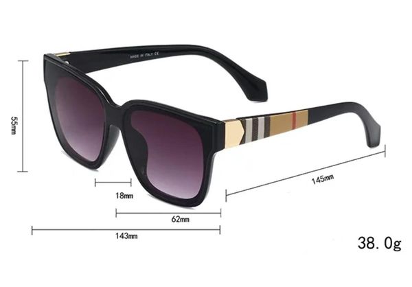 

new fashion men's and women's 4165 sunglasses trend luxury sunglasses, White;black