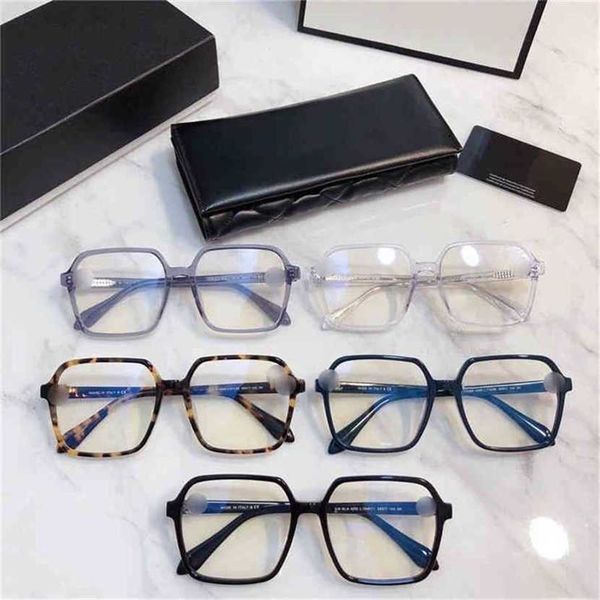 

22% off2023 luxury fashion version flat mirror black large plate spectacle frame female net red same box, White;black