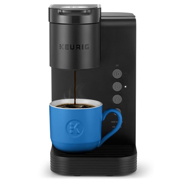 

keurig k-express essentials single serve k-cup pod coffee maker black