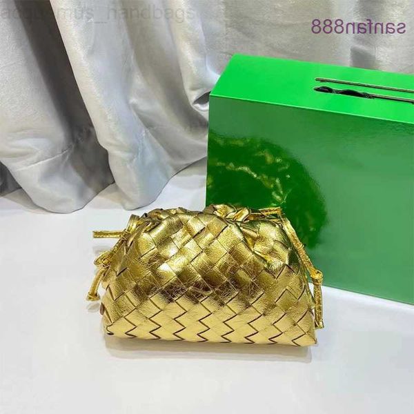 

bottegas bag vene jodie leather bag 2022 new hand woven cloud leather wrinkled dumpling women's single shoulder messenger d0mf