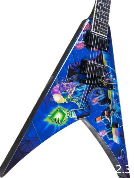 

lvyoem 6 string electric guitar finish gloss fly v delivery home