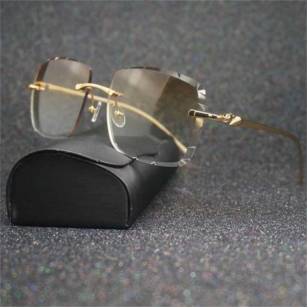 

30% off 2023 all-match luxe panther carter men sunnies vintage jagged women sunglass american decorative eyewear, White;black