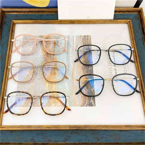

30% off 2023 luxury fashion version box myopia frame flat lens, White;black