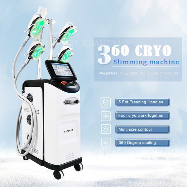 

360 cryolipolysis cryo body slimming machine fat ing lipolysis machine localized fat removal