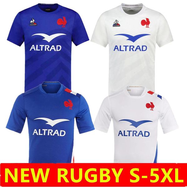 

style 2022 2023 france super rugby jerseys 22/23 maillot de foot boln shirt size s-5xl, Black;gray