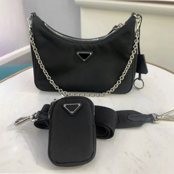 

re-edition designer bags shoulder bags sale mens womens cleo travel bag nylon clutch fashion prad handbags triangle crossbody wholesale tote