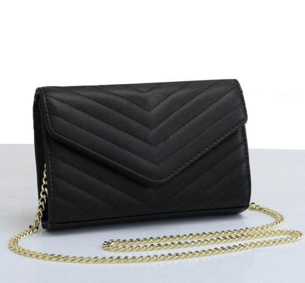 

luxury designer classic evening bags wallets golden chain shoulder bag with six colors handbag ladies cross body fashion messenger vbef uwbr