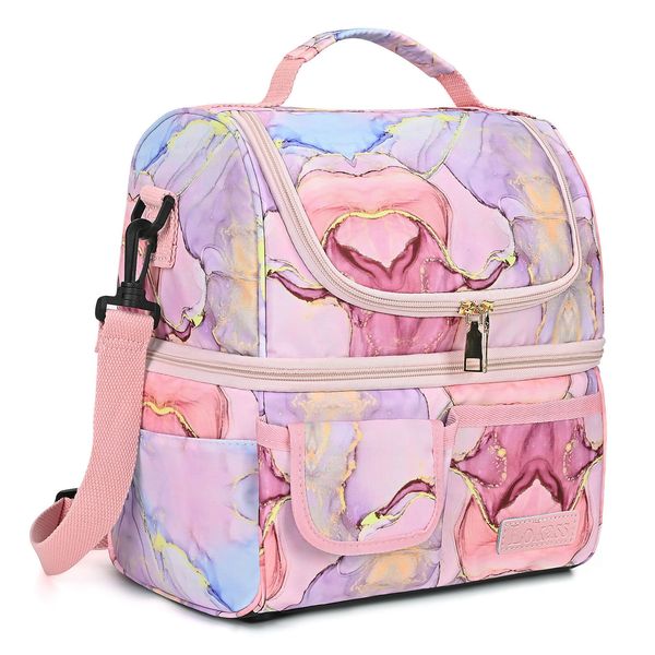 

ice packsisothermic bags lokass lunch large cooler tote bag with removable shoulder strap wide open thermal meal prep organizer box 230203