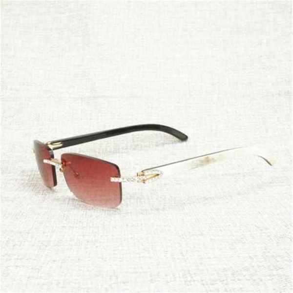 

20% off 2023 all-match vintage strass natural buffalo horn random men wood square women for outdoor shades eyewear, White;black