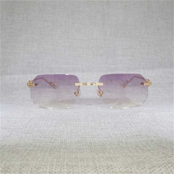 

32% off 2023 lens shape rimless men accessories outdoor clear metal frame for reading eyeglasses shades women 130, White;black