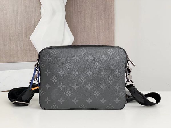 

classic gray messenger bag diagonal bag handbag shoulder bag