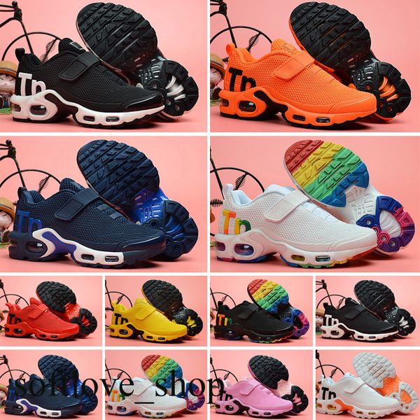 

kids children parent casual shoes for fashion designer sneakers white running outdoor trainer, Black