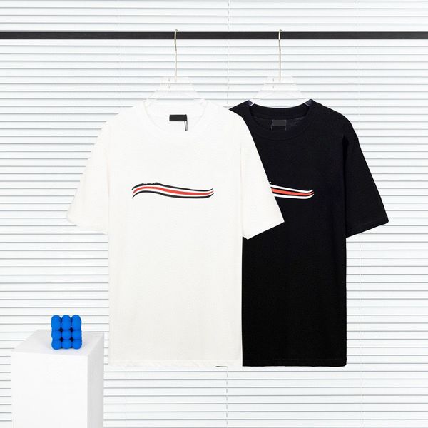 

men's plus tees polos round t-shirt plus size neck embroidered and printed polar style summer wear with street pure cotton 2d, Black;brown