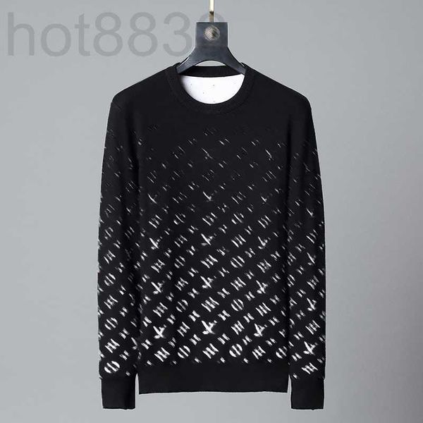 

men's sweaters designer mens sweater casual sweatershirt loong sleeve men couple pullover letters curve print fashion style asia size, White;black