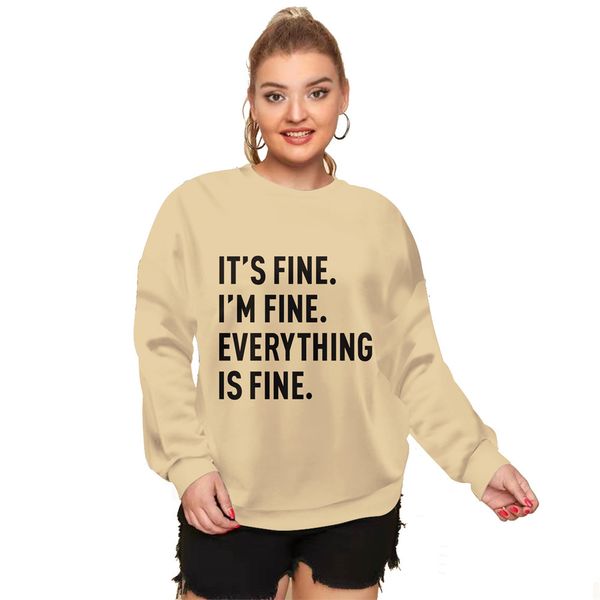 

women's hoodies sweatshirts springautumn europe-usa style streetwear pullovers womengirl o-neck cartoon pattern print long sleeve loose, Black