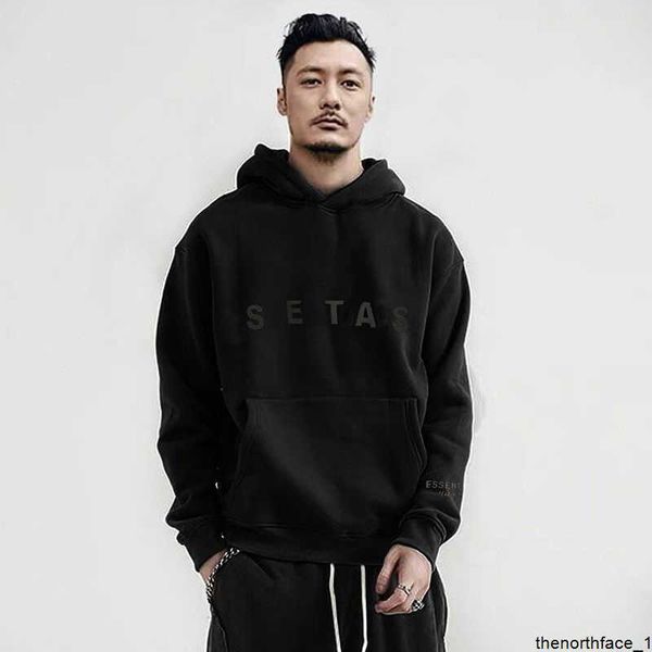 

2022 designer mens and womens sweatshirts hoodies essential loose mens luxury hoodie pullvoer plus size 3xl 4xl 5xl5831, Black