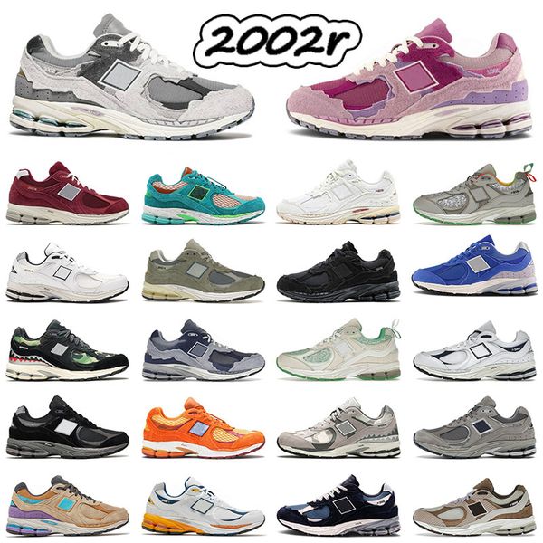 

2002r casual shoes phantom protection pack rain cloud designer athletic sneakers pink purple grey navy sea salt luxury 2002 r bordeaux incen