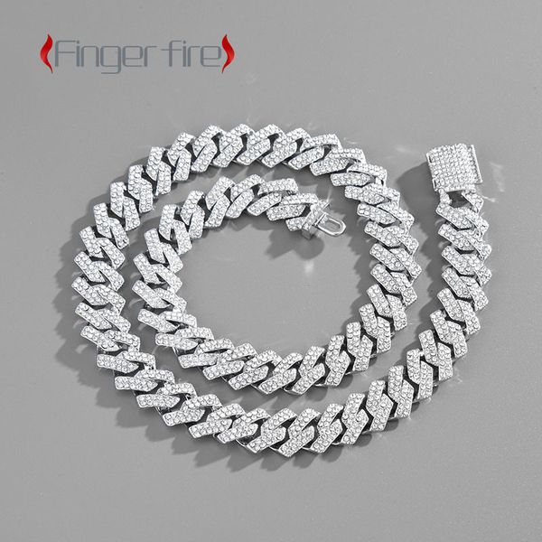 

strands strings trendy silver plated necklaces delicate cuban chains for holiday parties gifts boyfriends 230202, Black