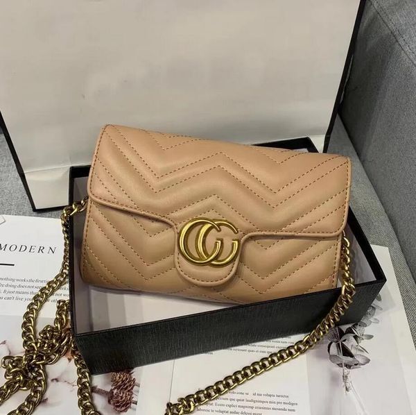 

designer bags classic gold chain leather gg flap bags women luxurys bags shoulder bag crossbody bags handbag purses lady messenger totes bag, Red;black