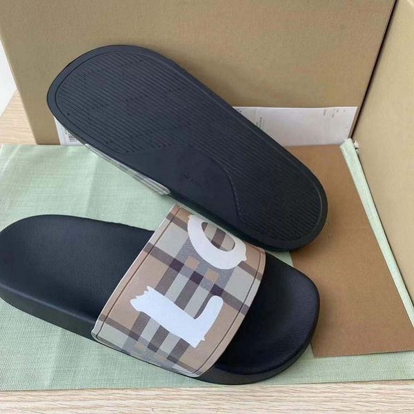 

fashion designer slipper man women slippers luxury sandals brand sandals real leather flip flop flats slide casual shoes sneakers by fen s12, Black