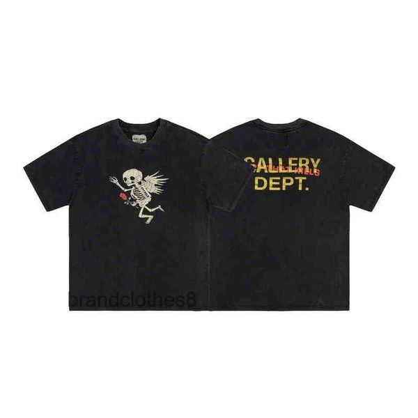 

galleries t shirt bone designer angel vintage rose t wash for skull men women man little old monster street short sleeve t-shirt h6jl, White;black