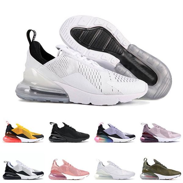 

270 sports running shoes big size 13 14 15 triple white tiger university gold total orange medium olive black washed coral men wom325b