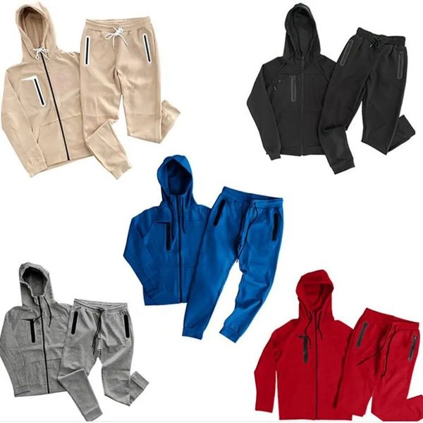 

designer tracksuit sweatsuits mens set new spring sutumn sportswear sports suit casual hoodie&pants male jogging clothing, Gray