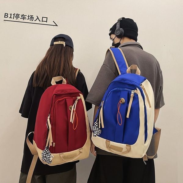 

backpack 2023 women s waterproof multipocket nylon school for student female girls boy lapbook pack mochilas 230203
