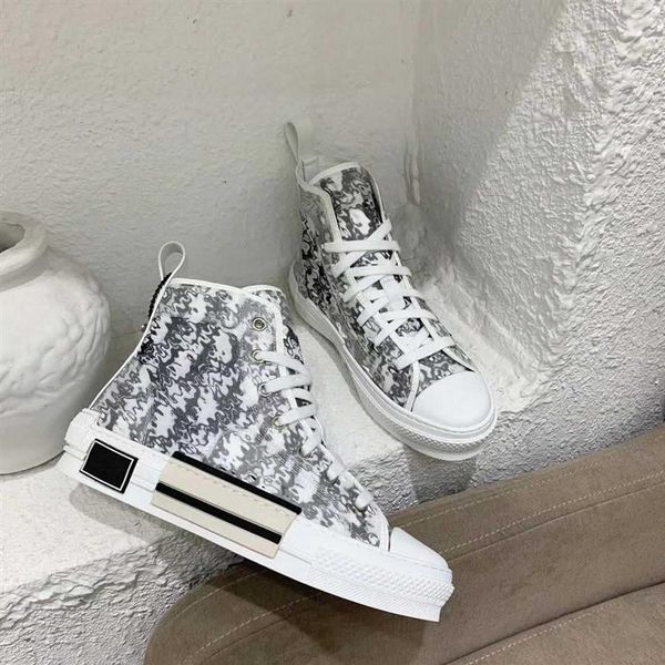 

2021 b 23 high low cut oblique bee men women luxurys shoes fashion pairs technical leather outdoor platform designers classic 344k