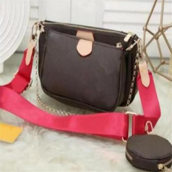 

famous brand designer 3-in-1 messenger handbag tote leather vintage pattern crossbody handbag purse new shoulder bag clutch tote h zmtge