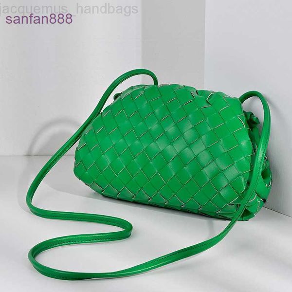 

bottegas bag vene jodie leather dumpling bag women's woven cloud fashion trend versatile one shoulder messenger new style small cow
