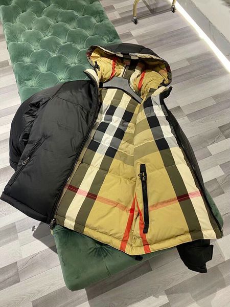 

2022 new mens down winter puffer jacketsdown coat womens fashion designer down jacket couples parka outdoor warm feather outfit outwear mult, Black