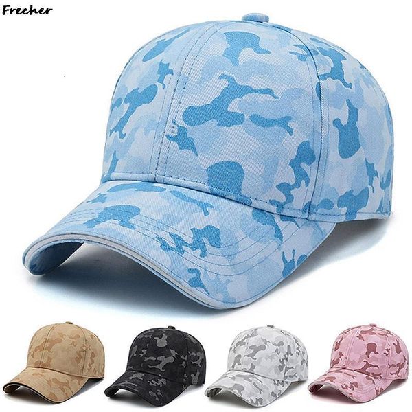 

ball caps summer mens baseball camouflage camo outdoor branded mens caps army military hunting for men women 230203, Blue;gray