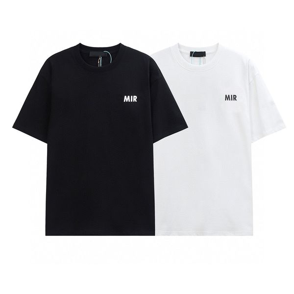 

men's plus tees & polos round t-shirt plus size neck embroidered and printed polar style summer wear with street pure cotton qdxa, Black;brown