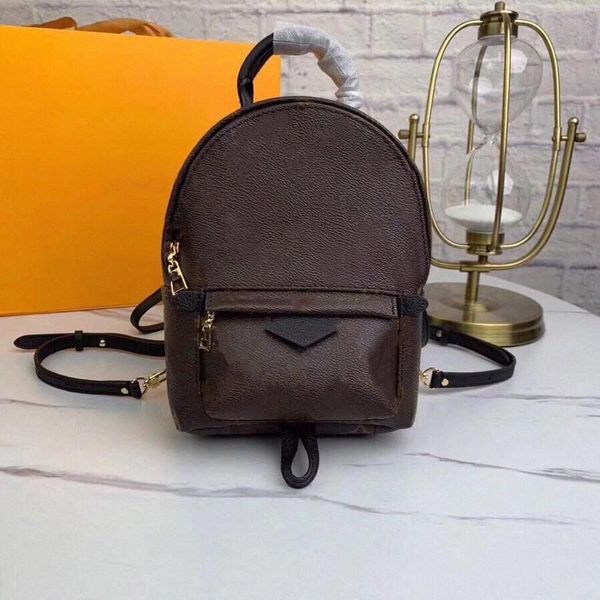 

spring mini palm Women Bags backpacks Europe Brand Designers luxury N41612 Damier Cobal Mens Backpack High Quality springs School rqMpQ, Packing bag