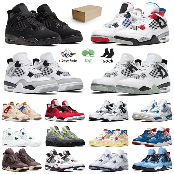 

jumpman 4 military black basketball shoes 4s sneakers j4 sports sports green metallic diy military blue neon what the wild things toro bravo
