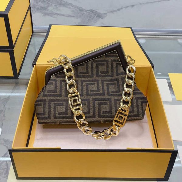 

multi classic clip bag shoulder bags womens designer bag 14 colors luxurys handbag gold chain crossbody bags ladies fashion f letter coin pu