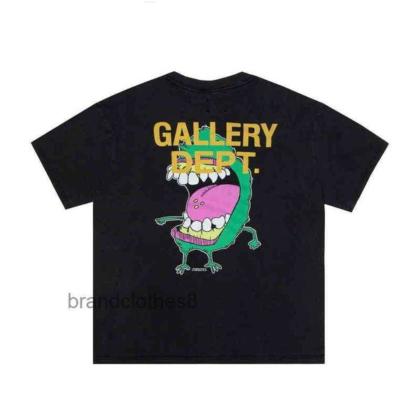 

galleries t shirt mens shir designer shirs high-qualiy galleryes quick-drying coon prin op men breahable embroidery swea-absorbing raining z, White;black