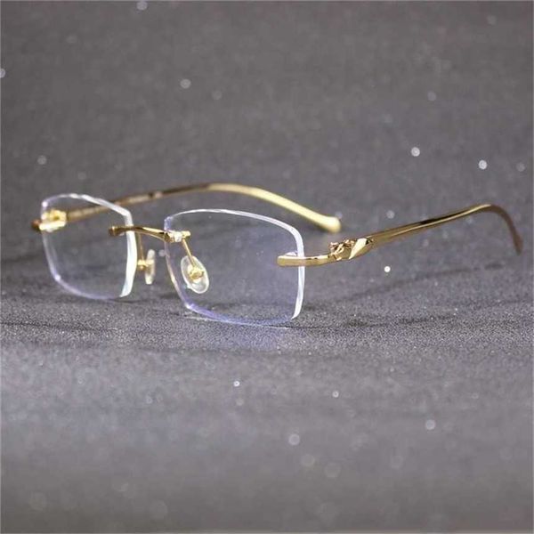 

28% off 2023 all-match clear frame for women and men carter eyewear on reading computer glass transparent panther decoration, White;black