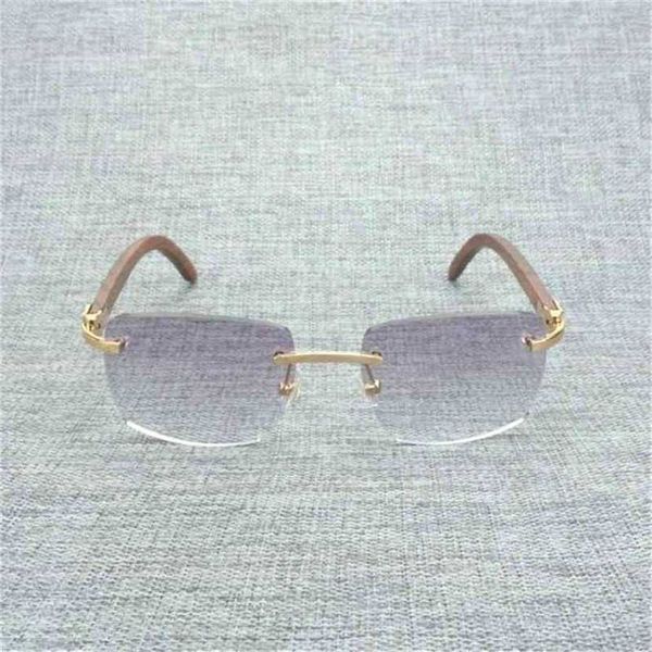 

22% off2023 natural wood men black white buffalo horn eyewear women accessories oculos shade rimless eyeglasses for outdoor, White;black