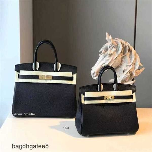

designer bags herme birkin handmade women's classic platinum large capacity versatile one shoulder portable 18lil8