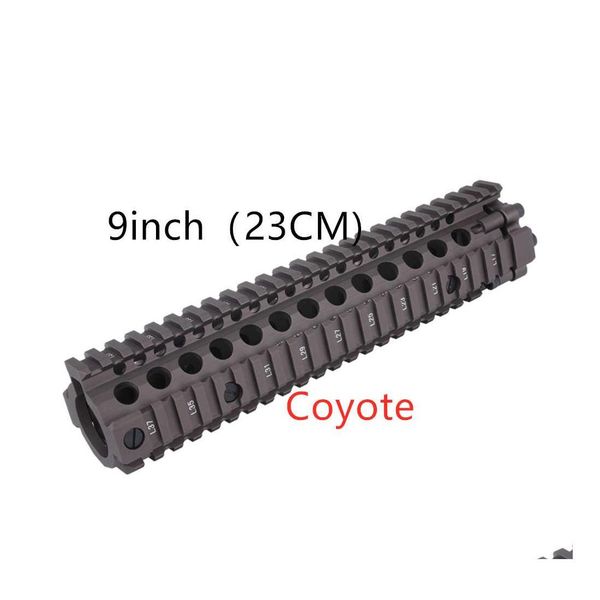

others tactical accessories actical m4 mk18 9 inch fishbone slim float handguard picatinny rail mount bracket gel toy guns drop deli dhcbn
