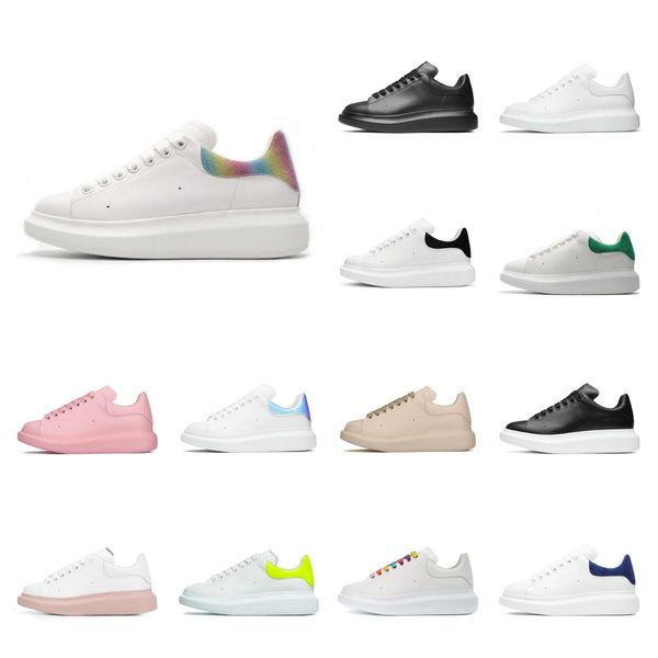 

alexandermcqueen fashion designer white black shoes classic suede velvet leather women womens flats platform oversized men mens espadrille f