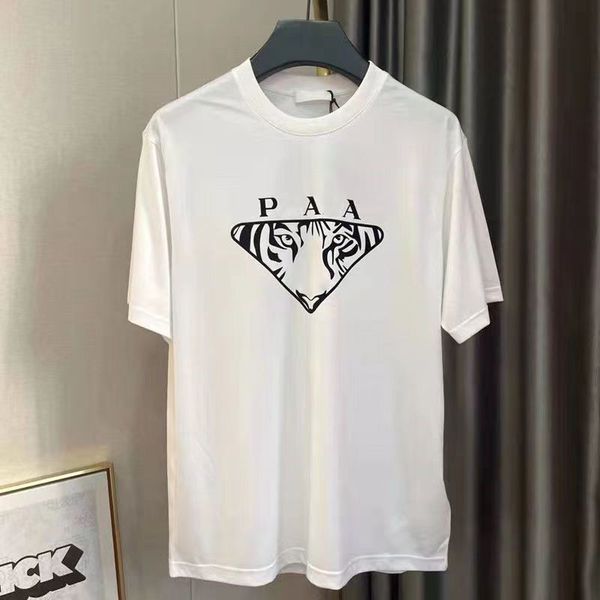 

branded occident fashion clothing italy famous trilateral sign letter graphic summer pure cotton round 3xl 4xl 5xl collar luxury designer lo, White;black